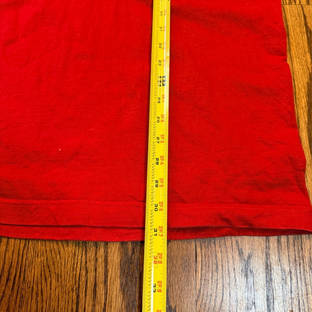 Vintage Jansport Nebraska Huskers Long Sleeve T Graphic XXL Red Heavyweight - Picture 7 of 7
